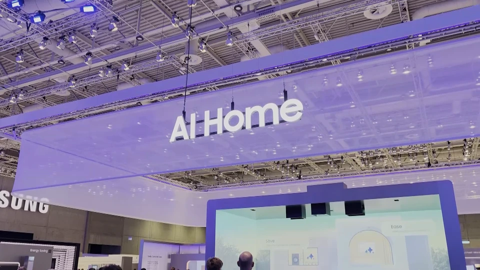 IFA 2025 삼성 AI Home 전시 전경