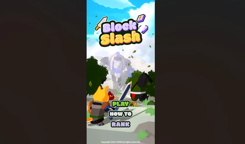 Block Slash — Solo Mobile Game 프로젝트 대표 이미지